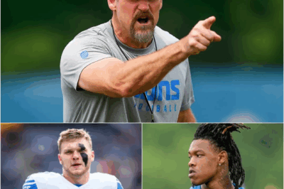 After Jameson Williams called Aidan Hutchinson… a “trash, f*cking white boy,” head coach Dan Cambpell sent Jameson Williams a five-word warning message…