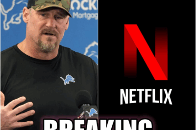 BREAKING: Detroit Lions Head Coach Dan Campbell Signs $13.5 Million Deal with Netflix for 7-Episode Series on His Grit, Passion, and the Rise of the Lions — A Full-On Tribute to the Heart and Soul Behind Detroit’s Football Revival!!.