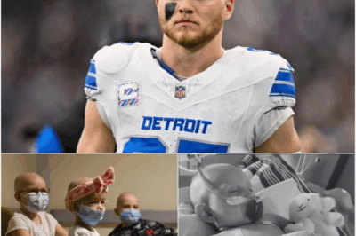 BREAKING NEWS: Detroit Lions superstar Aidan Hutchinson unexpectedly pays $105 million in hospital bills for 50 cancer patients in Rapid City, South Dakota, as part of the superstar’s charity drive…