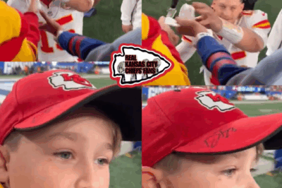 Help Tavia Hunt Find This Young Chiefs Fan That Got His Patrick Mahomes Head Band Stolen From Him Last Week By A Giants Fan