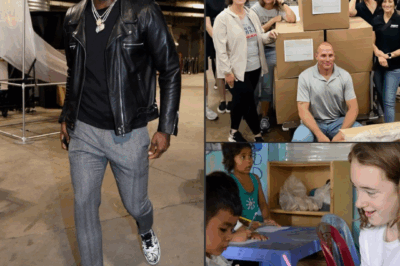 BREAKING: Lebron James donated two tons of food to four elementary schools in Madrid.