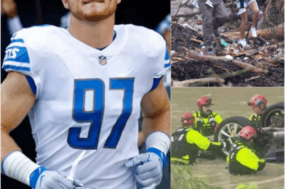 “SHOCKING ACT OF KINDNESS”: Aidan Hutchinson Quietly Donates $3.5 Million After Midwest Flood Tragedy — But What He Did Next Left the Nation in Tears…