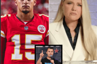 Erika Kirk Moved to Tears as Patrick Mahomes Offers Unexpected Support After Charlie Kirk’s Tragic Passing