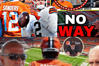 BREAKING: Tony Rizzo Reports Shedeur Sanders Shockingly NOT Running Browns Scout Team — WTF?!