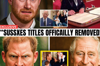 Harry’s Worst Fears: Archie & Lilibet Could Lose Titles as King Charles Holds All the Power