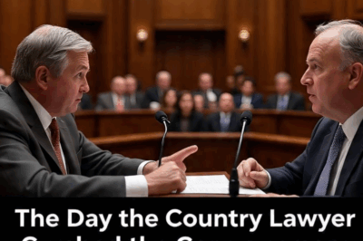 “The Day the Country Lawyer Crushed the Congressman: The Senate Showdown That Shook Washington”