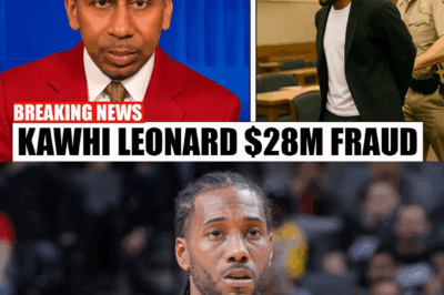 Stephen A. Smith EXPOSES Kawhi Leonard’s $28 Million ‘No-Show’ Scandal!