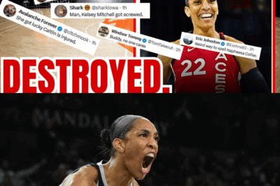 WNBA DESTROYED After A’ja Wilson WINS 4X MVP! Sports Fans SHOW NO MERCY in CRUSHING Hoops League!