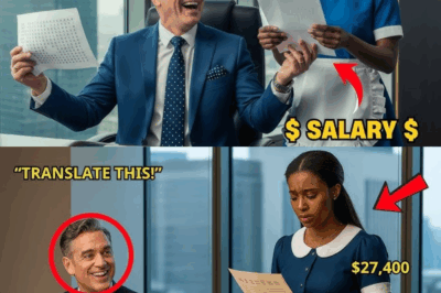 “Translate This and My Salary is Yours,” Millionaire Laughed —The Maid Did… and His Jaw Dropped