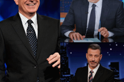 Late-Night Legends Unite: Stewart, Colbert & Kimmel Tease a Game-Changing Surprise