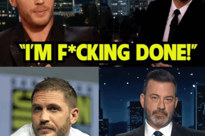 BREAKING: Tom Hardy Kicked off Jimmy Kimmel Live! After Explosive On‑Air Confrontation