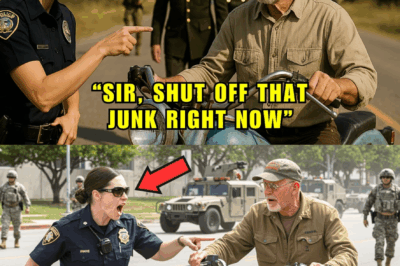 Cops Stopped the Wrong Bike. Minutes Later, 50 Soldiers in Humvees Arrived Led by a Captain