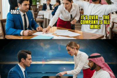 Timid Waitress Uncovers Arab Billionaire’s Secret Plot—Deal Shattered at the Last Minute!