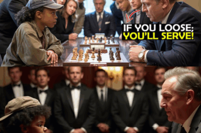 Homeless Girl Asks to Play for Food—They Laugh, Not Realizing She’s a Chess Prodigy!