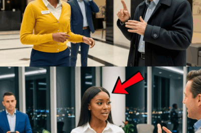 Shy Black Intern Stuns Office by Greeting Deaf Visitor in Sign Language—Unaware the CEO Is Watching