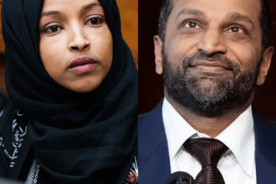 Shocking Revelations: Kash Patel Uncovers the Truth About Ilhan Omar – Her Career May Be Over!
