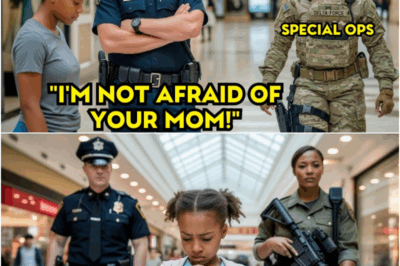 Officer Laughs at Girl’s Special Forces Mom—Until She Walks In and Stuns Everyone!