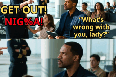 Mom Tries to Push Black Passenger Aside—Pilot’s Bold Reply Leaves Everyone Speechless