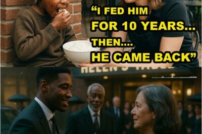 She Fed a Homeless Child for 10 Years—Then He Returned and Changed Her Life Forever