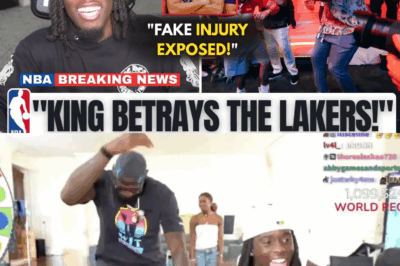 LeBron James Fakes Injury, Gets Caught Partying and Dancing at Kai Cenat’s House During Lakers Practice!
