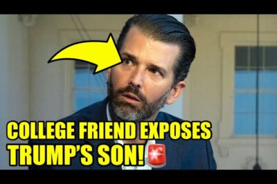 🚨Trump Jr. RUNS As OLD COLLEGE BUD REVEALS His SECRETS
