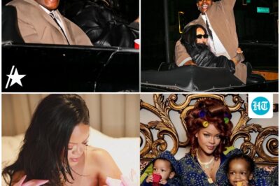 Rihanna & A$AP Rocky Pack On PDA In First Outing Since Baby Rocki’s Birth