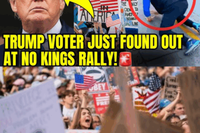Trump Supporter Tries to Troll “No Kings” Protest — Instantly Regrets It in Front of Thousands!