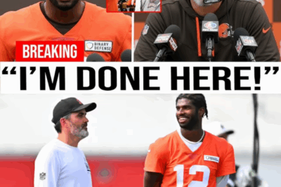 “Kevin Stefanski Loses It as Shedeur Sanders Walks Out on the Browns—What Happened Next Will Shock You!”