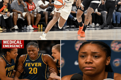 Kelsey Mitchell COLLAPSES Mid-Game — Fatigue & Overtraining Scare Shock Indiana Fever Fans!