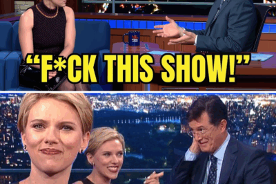 Scarlett Johansson Walks Out: The Night Steven Colbert’s Interview Crossed Every Line