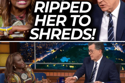 ‘Late Show’ Crowd Gasps as Colbert Rips Karine Jean-Pierre to Shreds