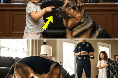 3-Year-Old Girl Sees Police Dog in Courtroom, Says Just Two Words