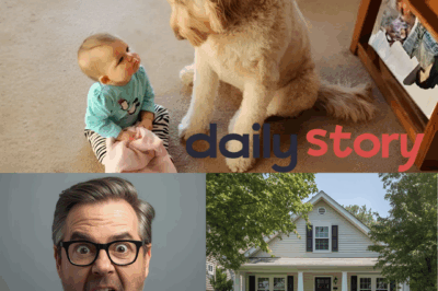 Baby Kept Staring At The Dog. When Dad Realized The Reason, He Was Shocked