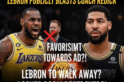 LeBron James publicly BLASTS his own coach JJ Redick, accusing him of favoritism and showing unfair preference towards teammate Anthony Davis