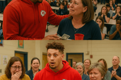 “PATRICK MAHOMES SHOCKS SCHOOL AFTER DISCOVERING TEACHER PAYING FOR STUDENTS’ MEALS