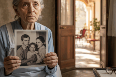 The elderly mother who accepted a job as a housekeeper for a wealthy family — without knowing the boy she cared for was her own grandson
