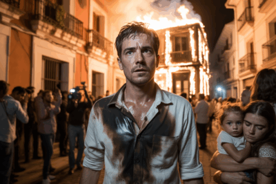 The Man They Called a Hero… But He Was the One Who Started the Fire