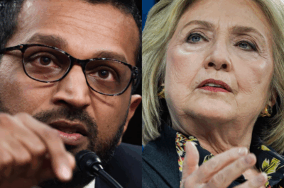 Kash Patel Unleashes Explosive Evidence: The Congressional Hearing That Could End Hillary Clinton’s Career Forever
