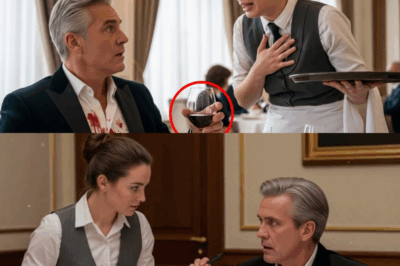 Waitress Stuns Billionaire by Calling Him “Dad” — A Hidden Family Secret Explodes