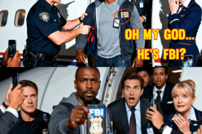 Security Forces Remove Black Man from Plane — Tension Escalates with FBI Badge Reveal!