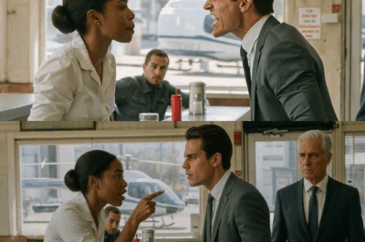 Black Waitress Stands Up to Billionaire’s Harassment—His Father Lands a Helicopter with an Unbelievable Offer
