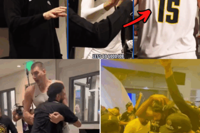 Nikola Jokic’s Double-Double Ignites Wild Denver Nuggets Locker Room Party After Kings Win