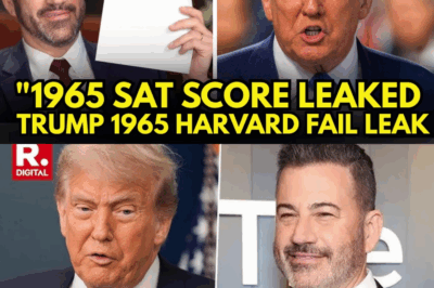 Jimmy Kimmel Exposes Trump’s SAT Past After Harvard Jabs on TV