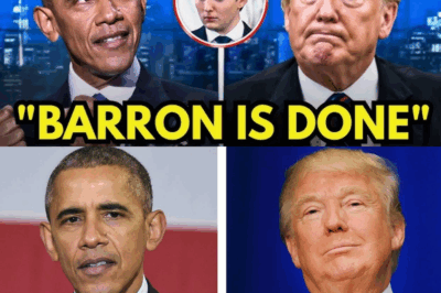 Barack Obama Unmasks Barron Trump’s Secrets—Trump Falls Apart on Live TV