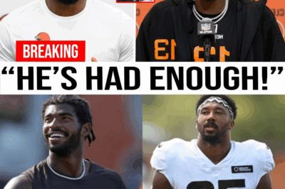 Myles Garrett Explodes at Stefanski Over Shedeur Sanders Trade Rumors!