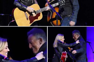 “No One Expected This. When Sheryl Crow stepped barefoot into the spotlight of Bruce Springsteen’s farewell stage, a quiet moment turned into a seismic one.