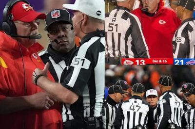 Andy Reid Speaks Out After Six NFL Referees Arrested for Bribery in Chiefs vs. Bills Scandal