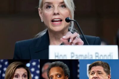 BREAKING: Top Democrats—Pelosi, Pritzker, Lightfoot—hit with major investigation for allegedly targeting ICE agents. The AG’s message is clear: “Preserve your emails… If they think I won’t [charge them], they have not met me.”