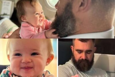 Jason Kelce’s Sweet Bonding Moment with Baby Finnley Captures the Internet’s Heart