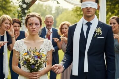 The girl with a birthmark on her face, called a monster by everyone, married a blind man. On their wedding night, he did something that made everyone cry…